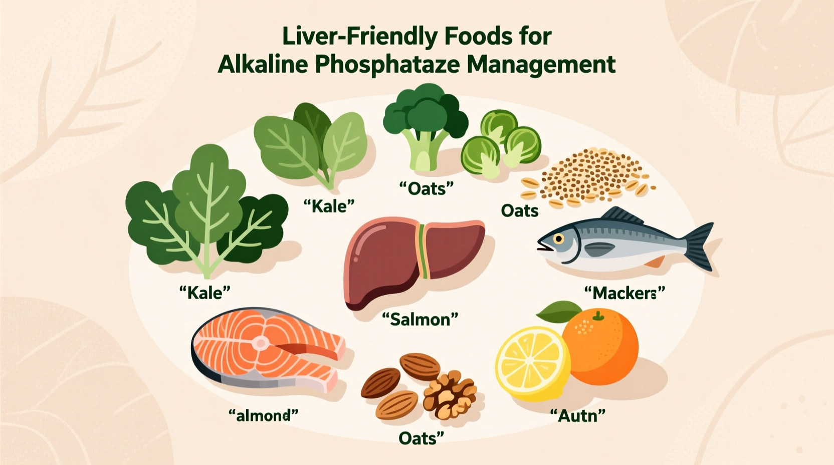 Liver-friendly foods for alkaline phosphatase management