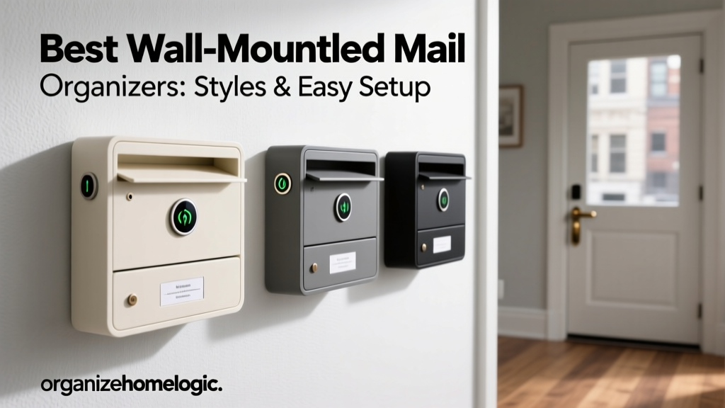Best Wall-Mounted Mail Organizers: Styles & Easy Setup