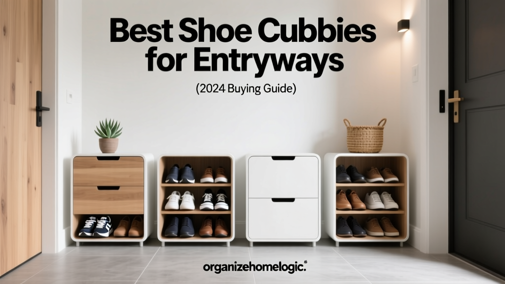 Best Shoe Cubbies for Entryways (2024 Buying Guide)