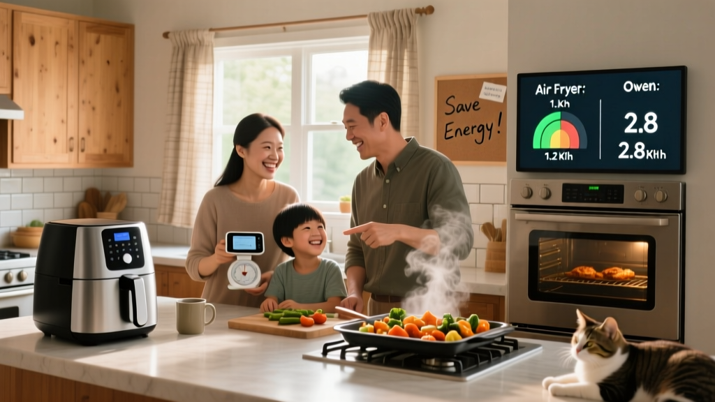 Air Fryer vs Oven Energy Use: Real Numbers & Tips