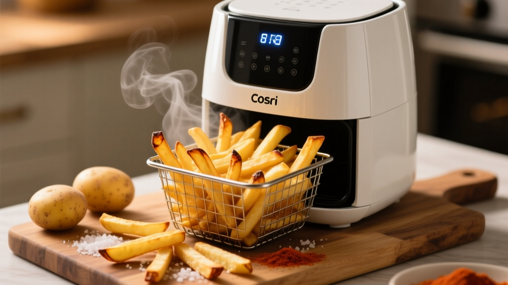 Perfect Frozen French Fries in a Cosori Air Fryer
