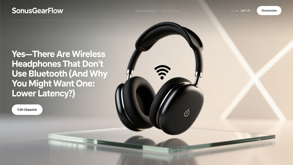 Are There Wireless Headphones That Don T Use Bluetooth (2026)