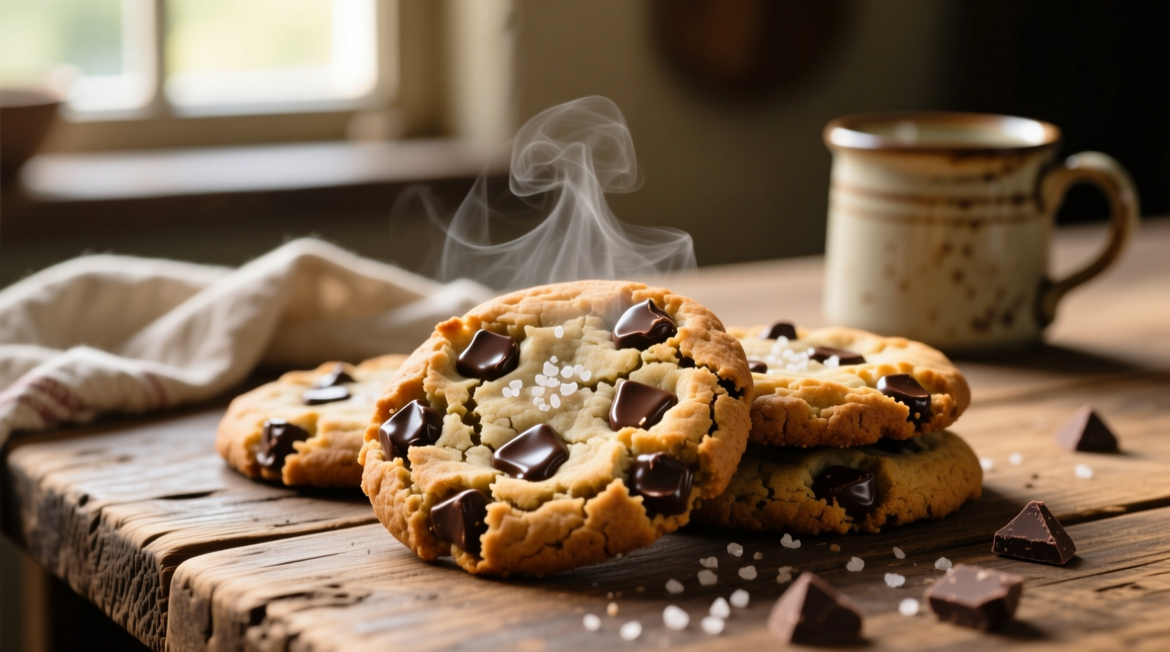 sourdough chocolate chip cookies