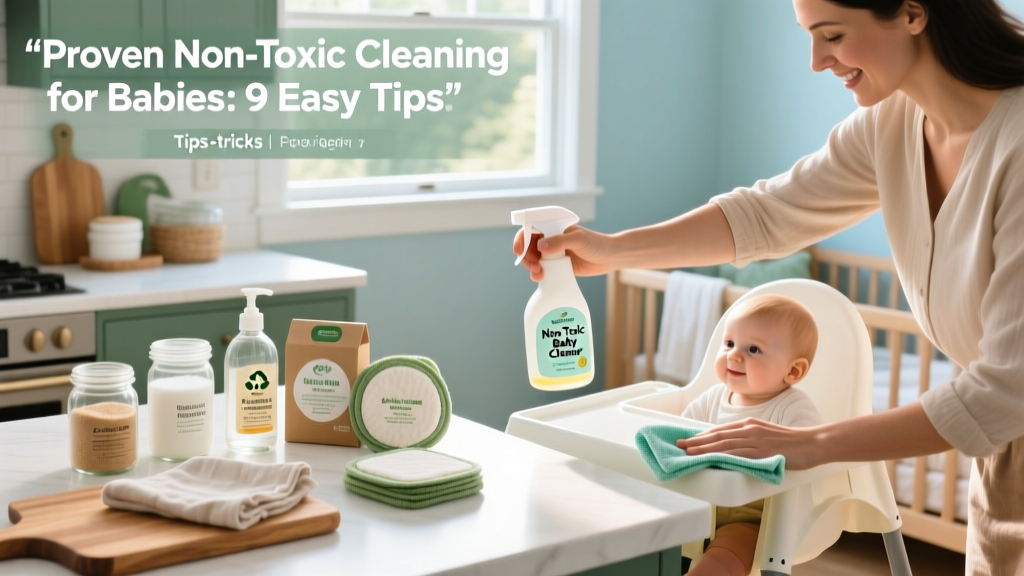 Proven Non Toxic Cleaning for Babies: 9 Easy Tips