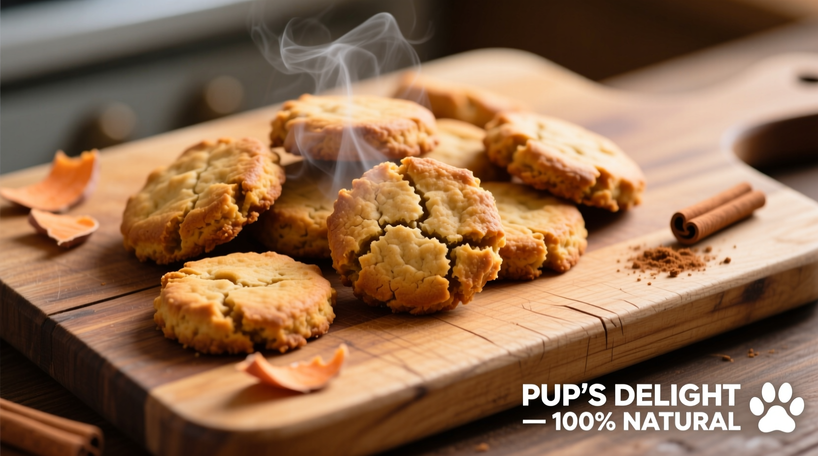 Image showcasing Sweet Potato Dog Biscuits: Benefits, Recipe & Safety Guide