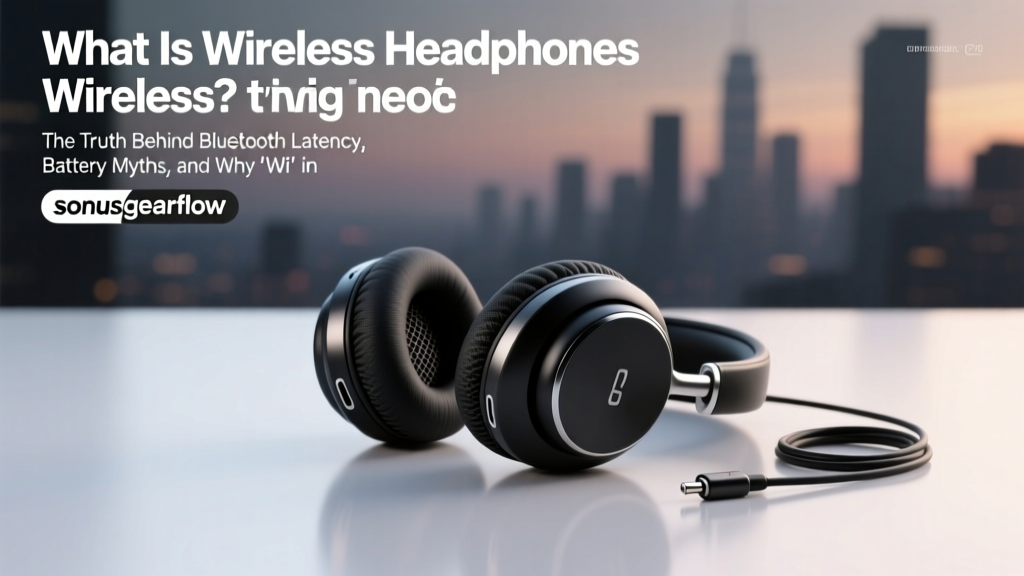 Wireless Headphones: Latency, Battery & Trade-Offs