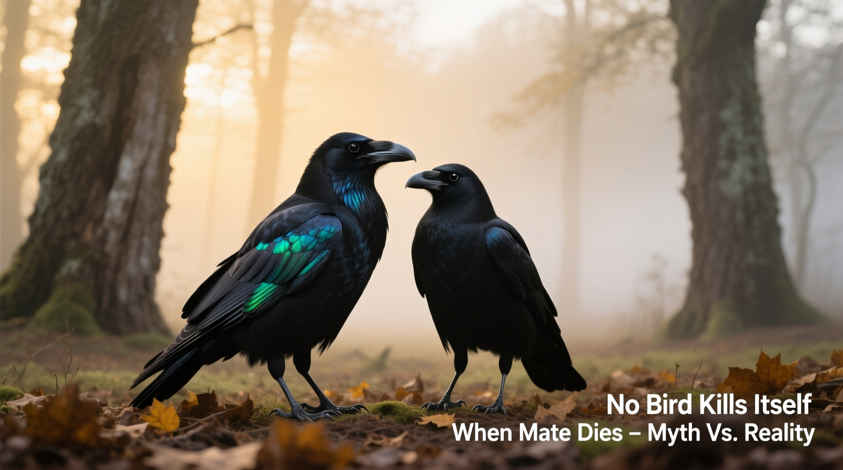 what bird kills itself when its mate dies