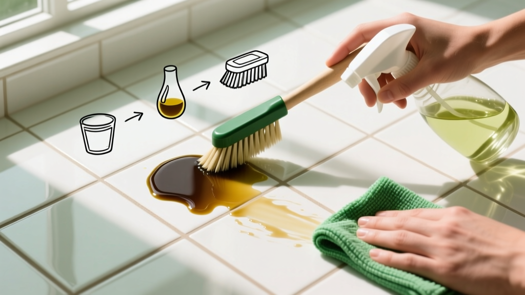 Tested: How to Get Salad Dressing Out of Grout Fast