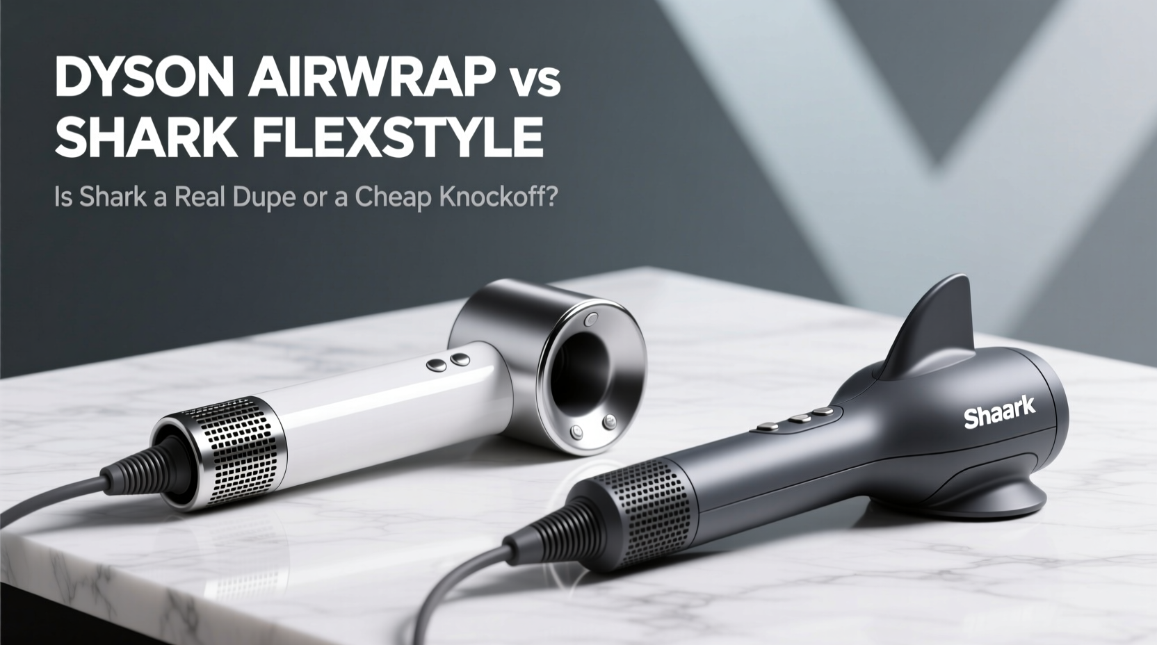 dyson airwrap vs shark flexstyle is the shark a real dupe or a cheap knockoff