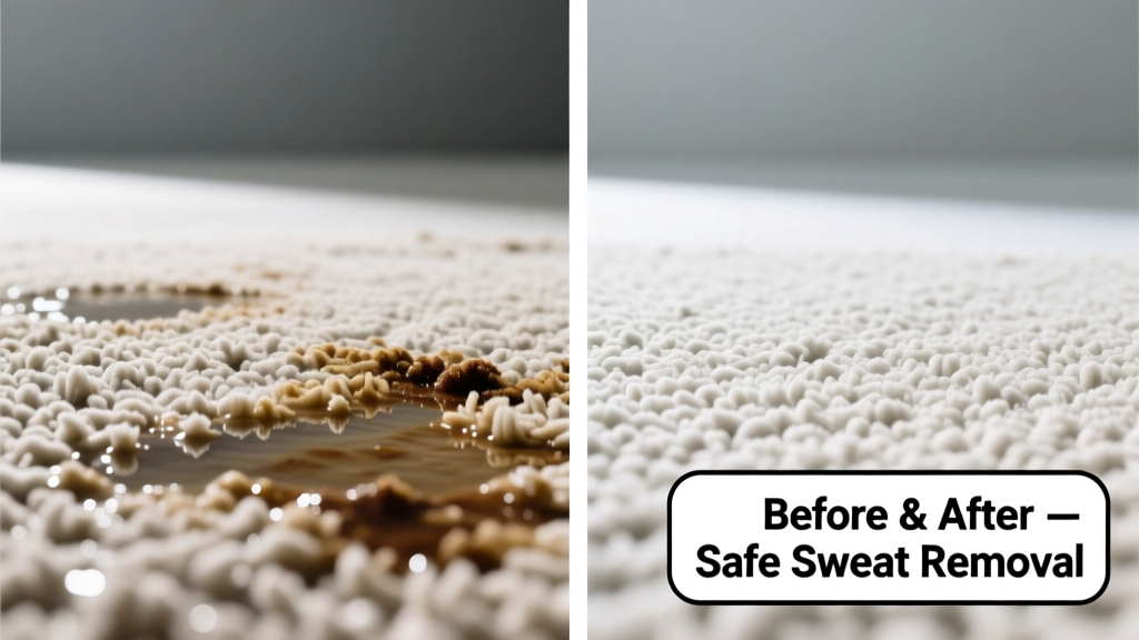 How to Remove Sweat from Carpet Safely and Effectively