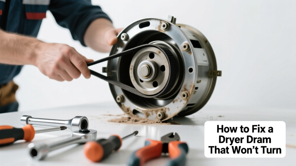 How to Fix a Dryer Drum That Won’t Turn