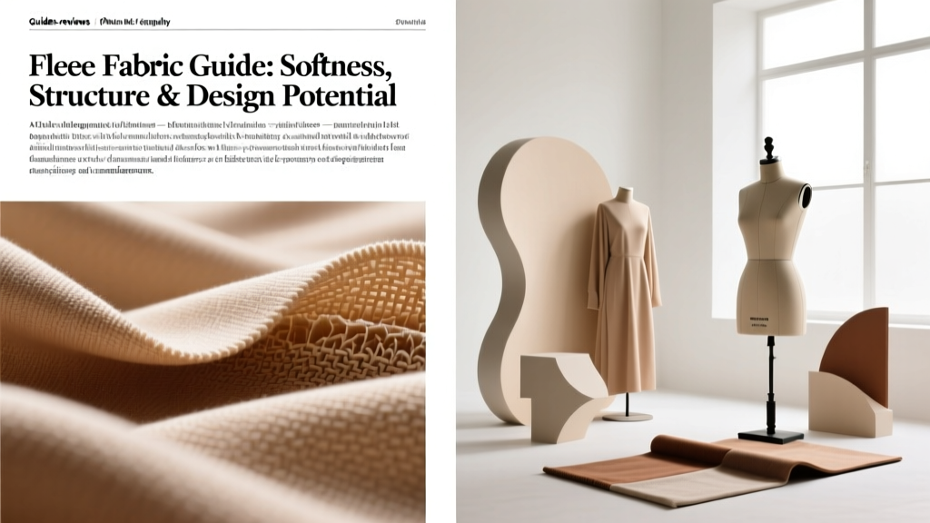 Flecee Fabric Guide: Softness, Structure & Design Potential