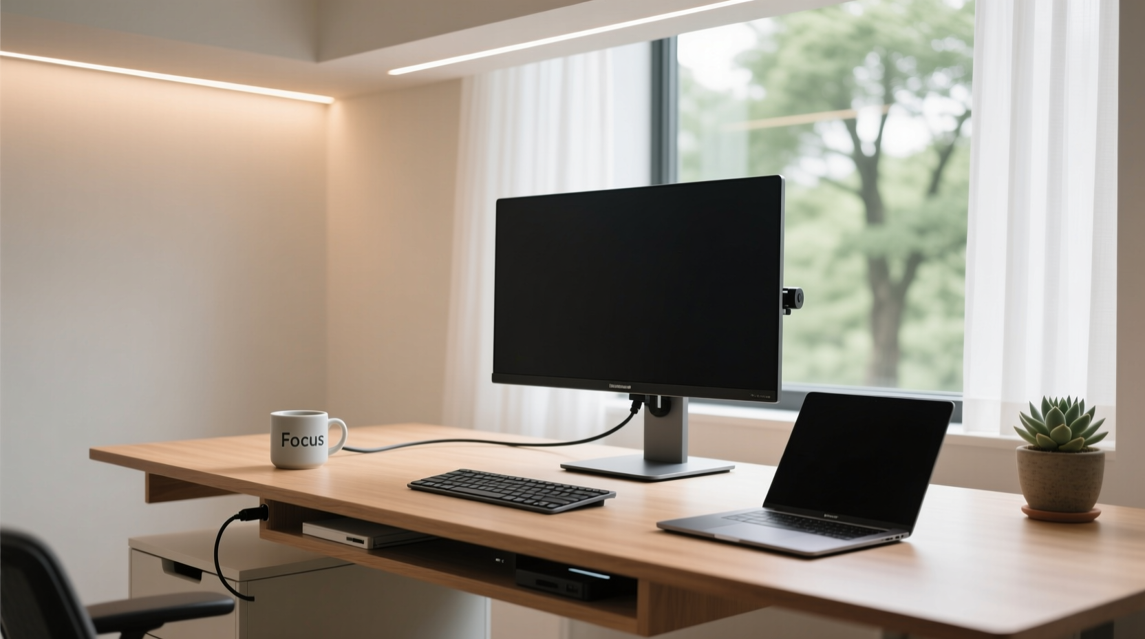 how to set up a minimalist desk setup for maximum productivity