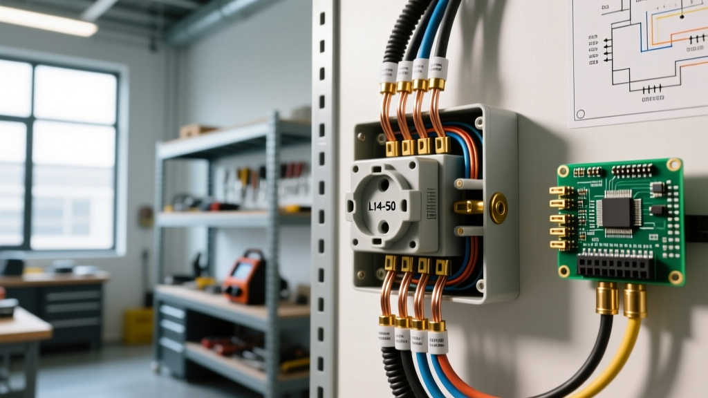 How to Wire a NEMA L14-50 Receptacle for Welders and Power Drops