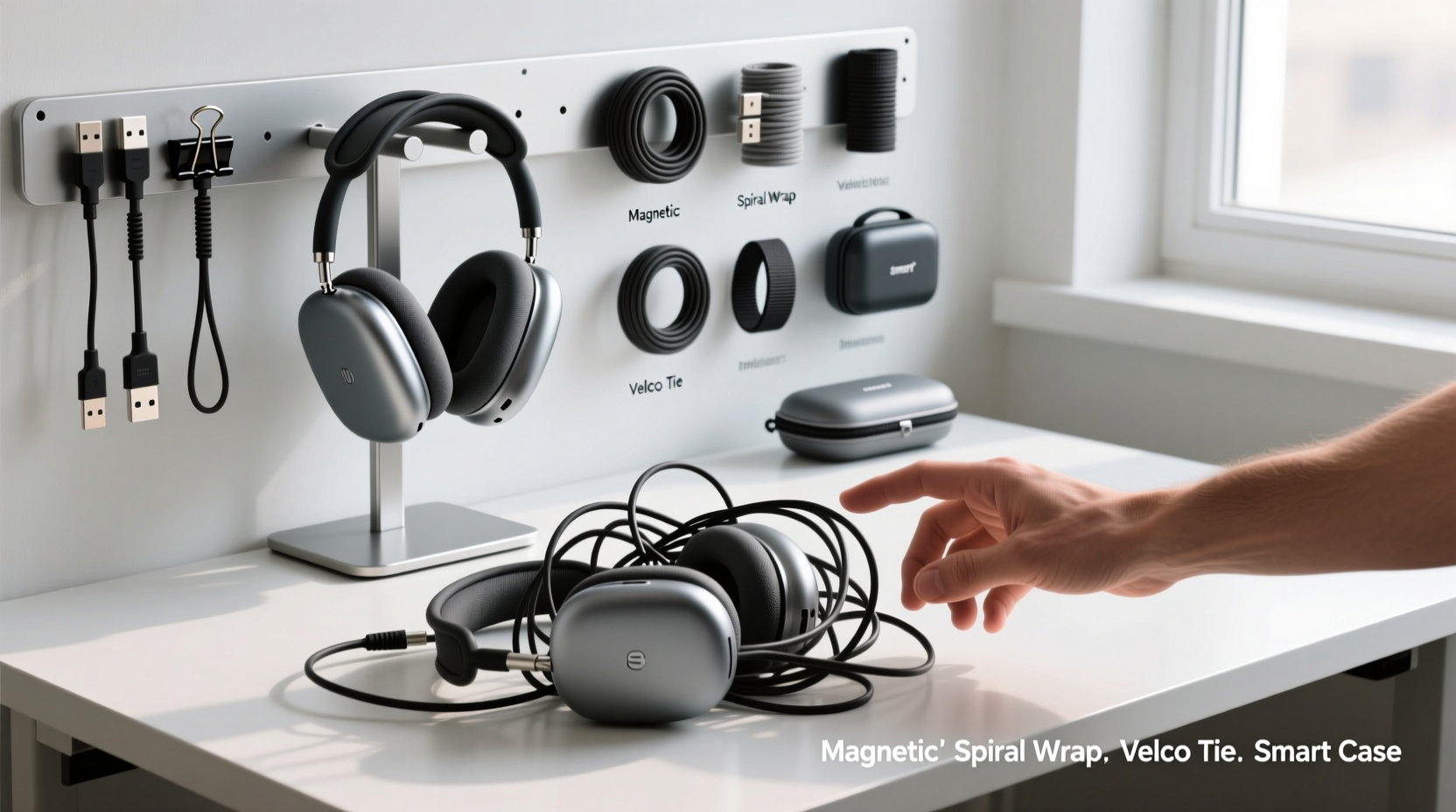 why do my headphones always tangle and what cord organizers actually work