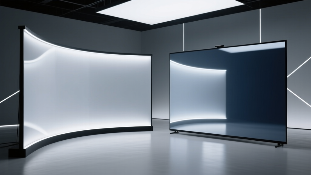 Curved vs Flat Projection Screens: When to Use Each