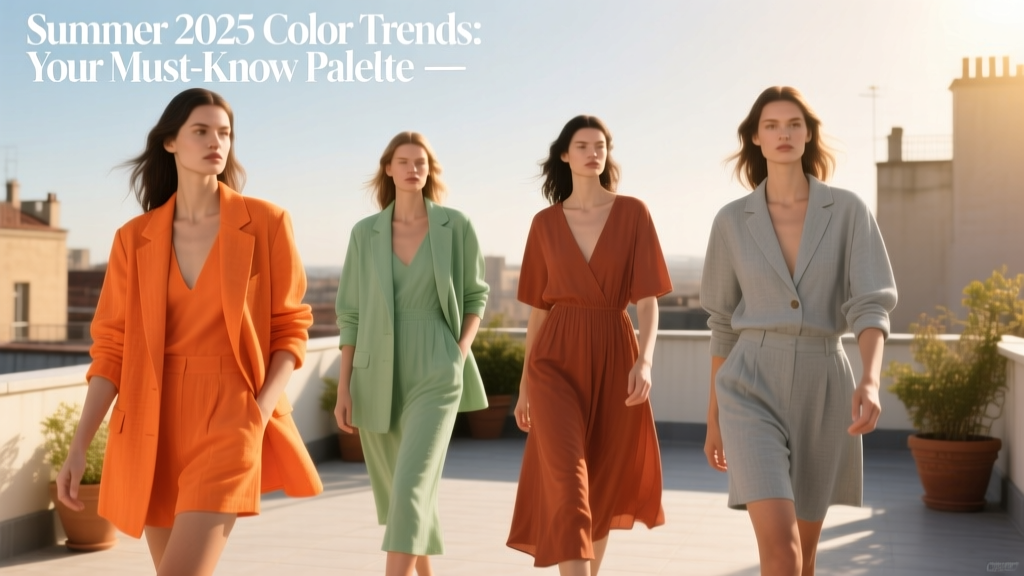 Summer 2025 Color Trends: Your Must-Know Palette