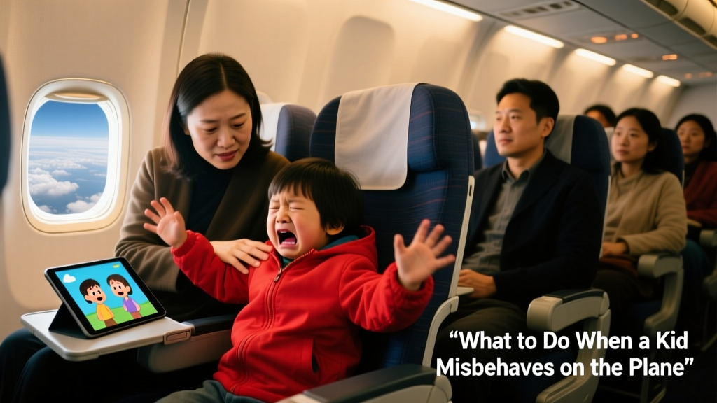 What To Do When A Kid Is Misbehaving On The Plane: Practical Strategies for Parents, Passengers, and Crew
