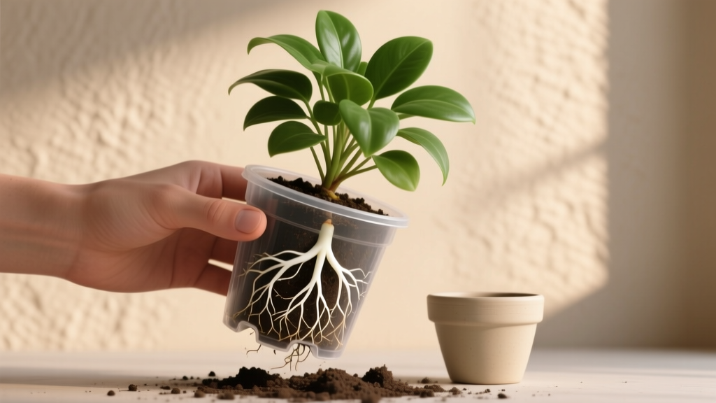 Indoor Plant Propagation: Plastic Pot Removal Tips