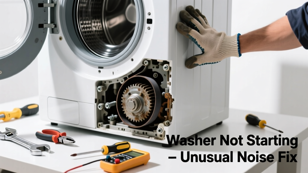 Washer Not Starting & Making Unusual Noise Fix