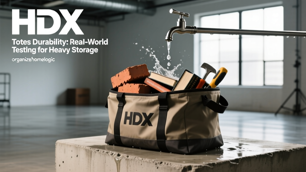 HDX Totes Durability: Real-World Testing for Heavy Storage