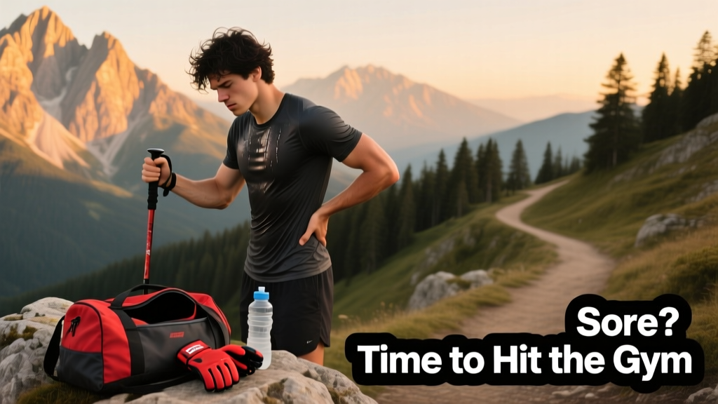 Feeling Sore After a Long Hike? It’s Time to Hit the Gym — Not Just for Recovery, But for Smarter, Stronger Adventures