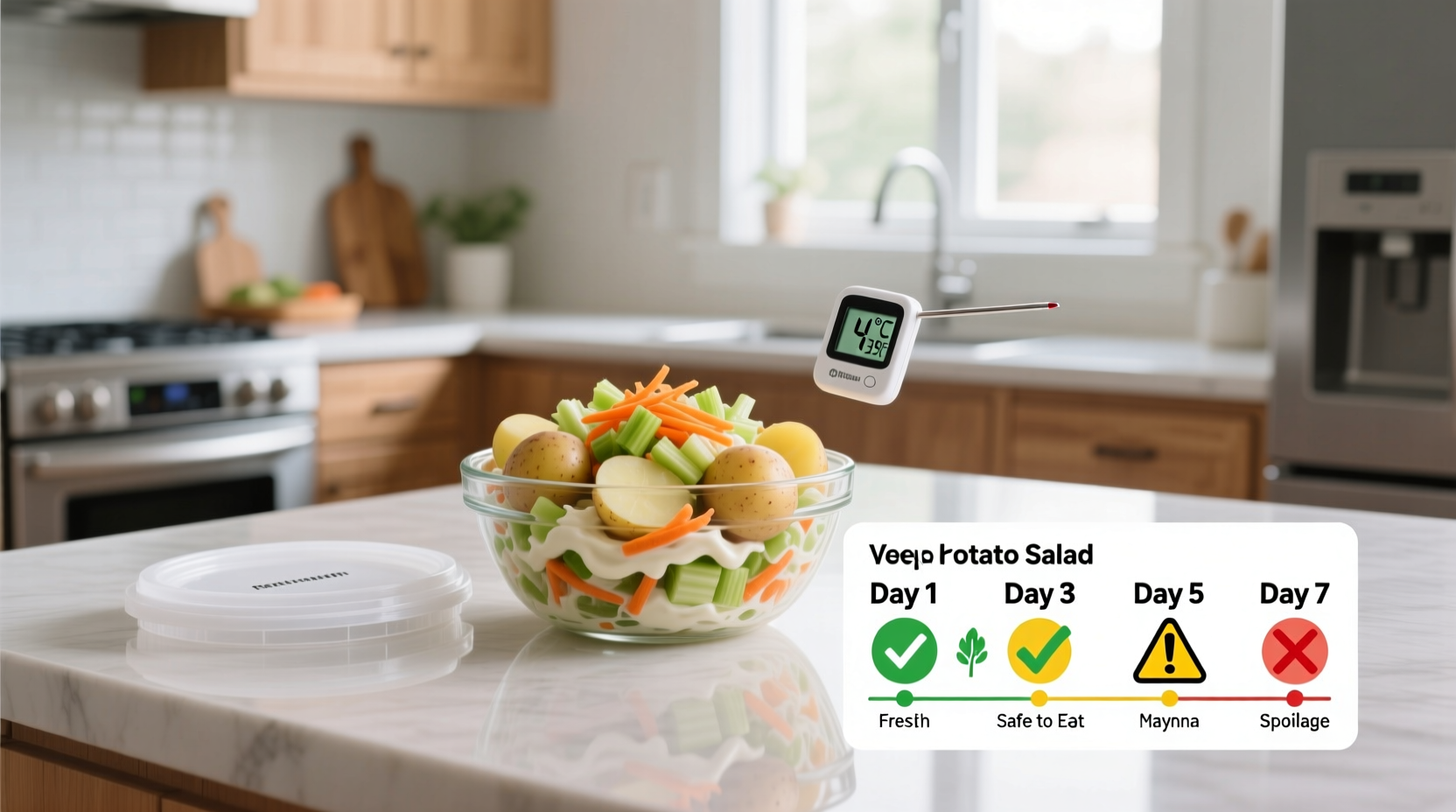 Potato Salad Shelf Life: Safe Refrigerator Storage Time (3-5 Days)