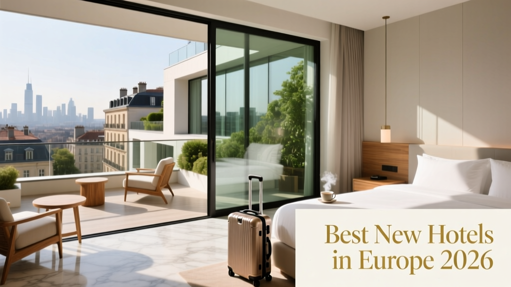 Best New Hotels in Europe Hot List 2026: Design Innovation, Sustainability Leadership, and Hyper-Local Hospitality