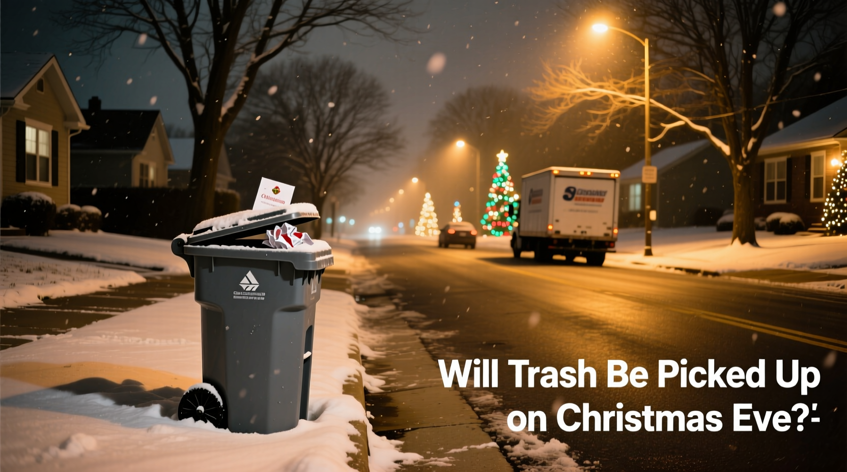 will trash be picked up on christmas eve