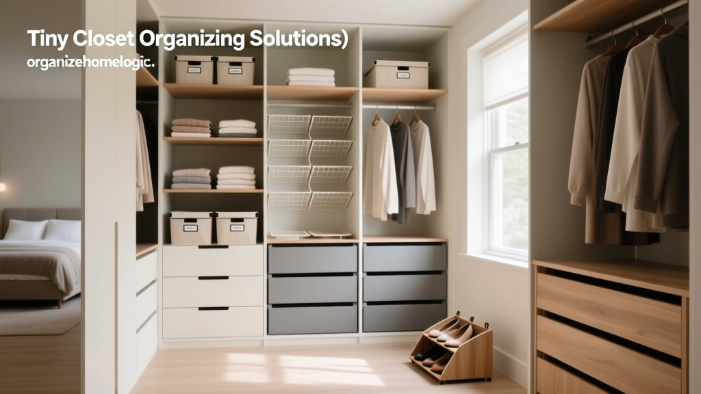 Tiny Closet Organizing Solutions (2024 Guide)