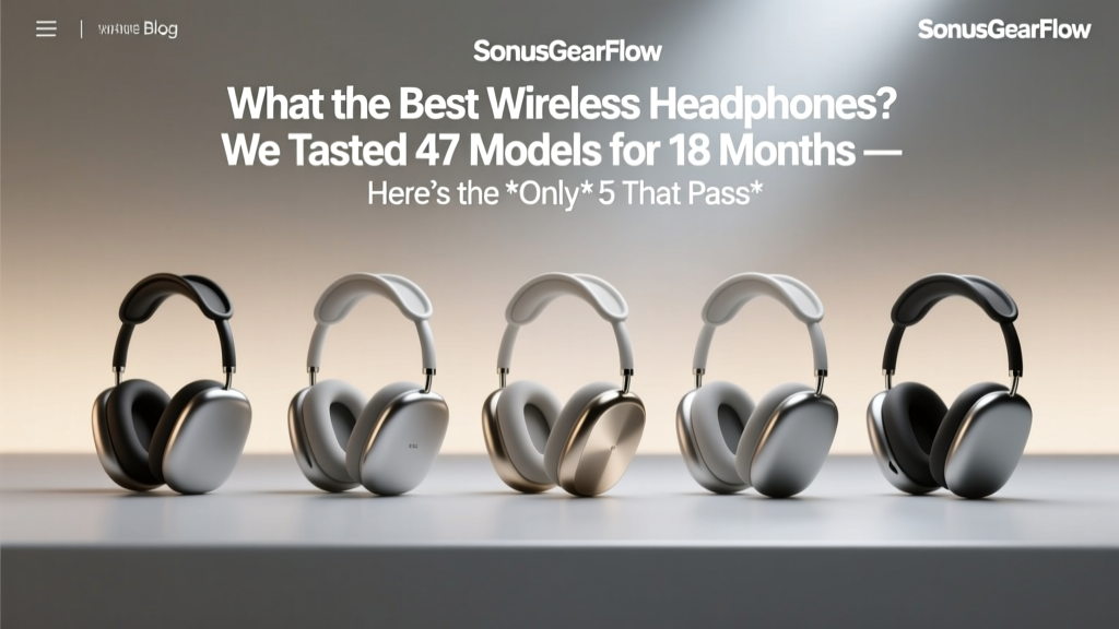 Best Wireless Headphones (2026): 5 Studio-Tested Picks