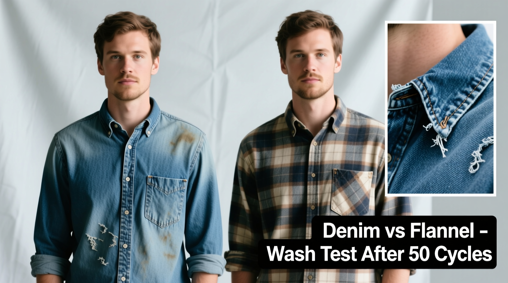 denim shirts vs flannel which holds up better after multiple washes