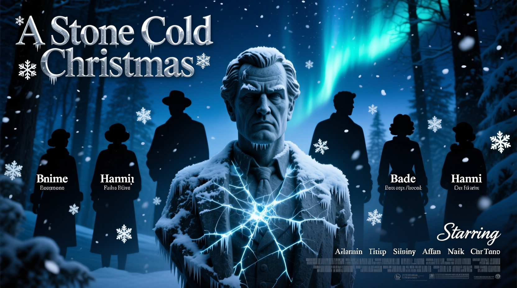 a stone cold christmas cast