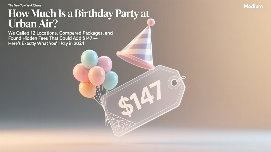 Urban Air Birthday Party Cost (2026)