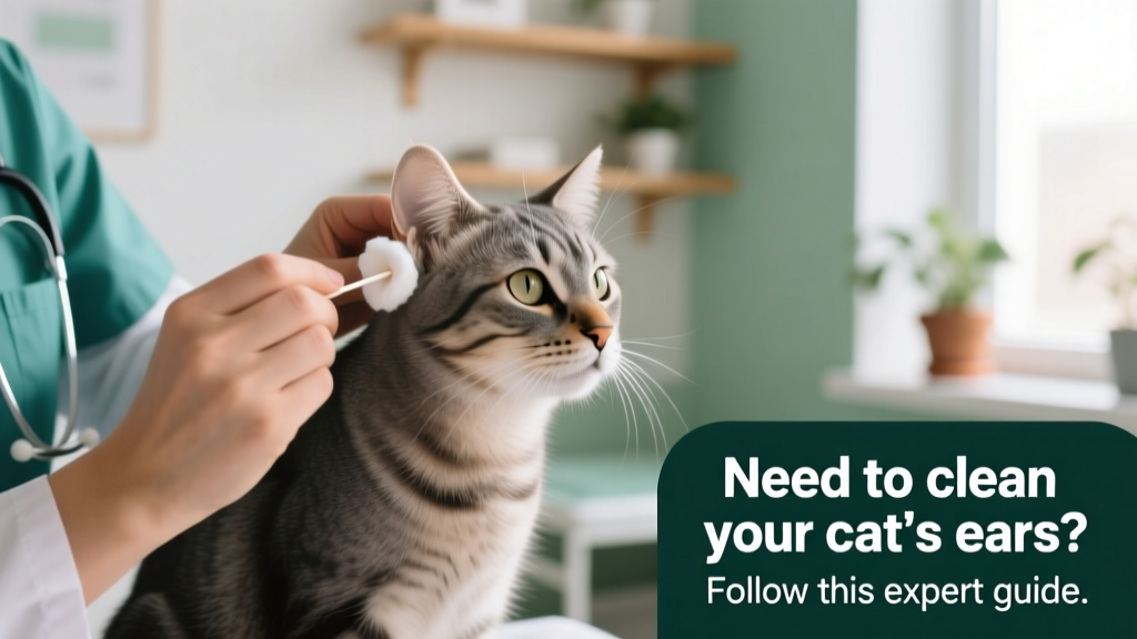 Need To Clean Your Cat’s Ears? Follow This Expert Guide
