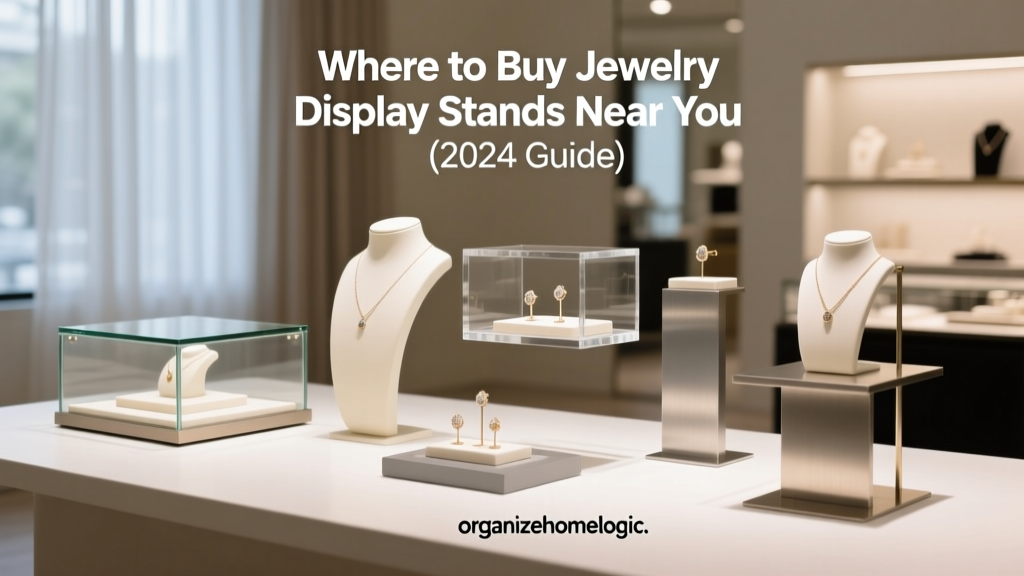 Where to Buy Jewelry Display Stands Near You (2024 Guide)