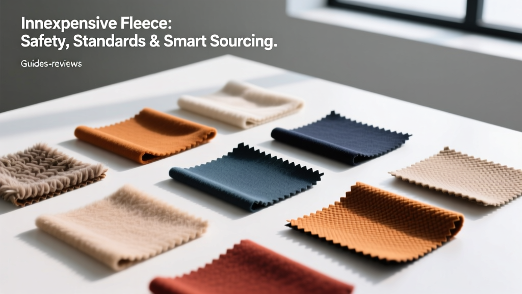 Inexpensive Fleece: Safety, Standards & Smart Sourcing