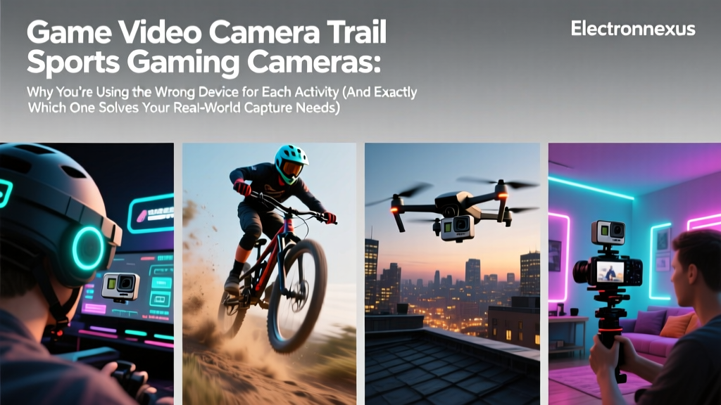 Game Video Camera Trail Sports Gaming Cameras: Why You’re Using the Wrong Device for Each Activity (And Exactly Which One Solves Your Real-World Capture Needs)