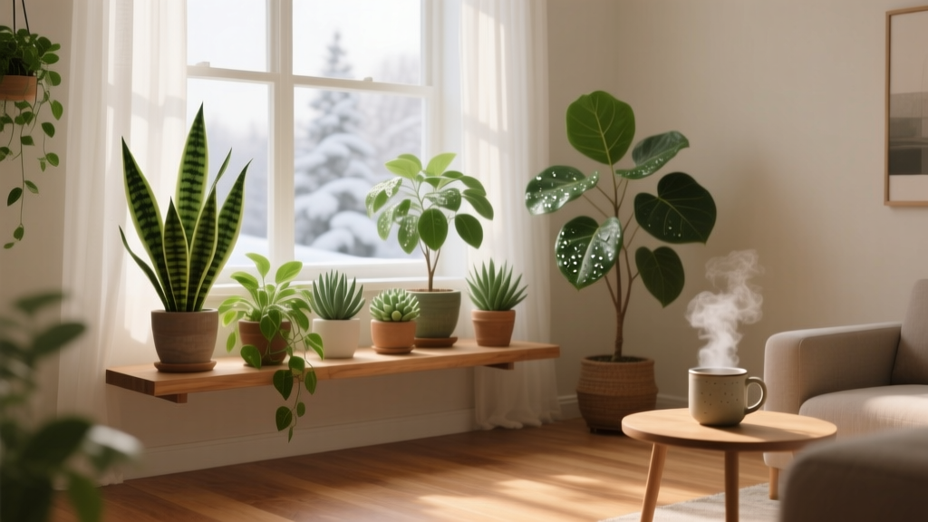 Winter Indoor Garden Guide for Slow-Growing Plants