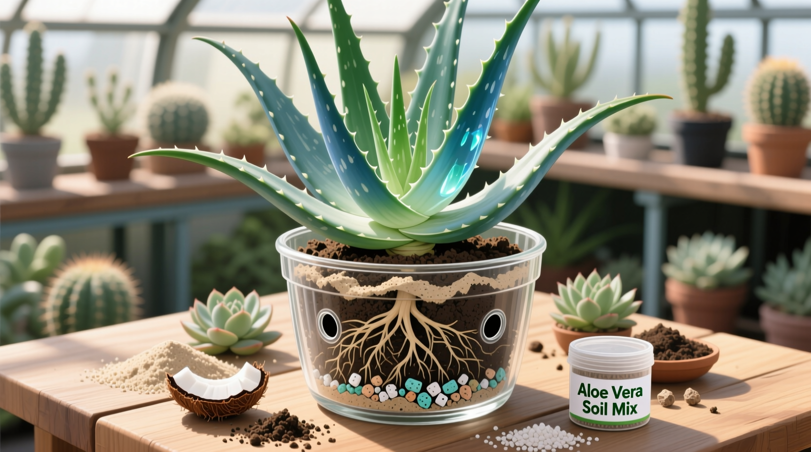 Best Soil for Aloe Vera: 5 Proven Mixes | TheHomeSprouts