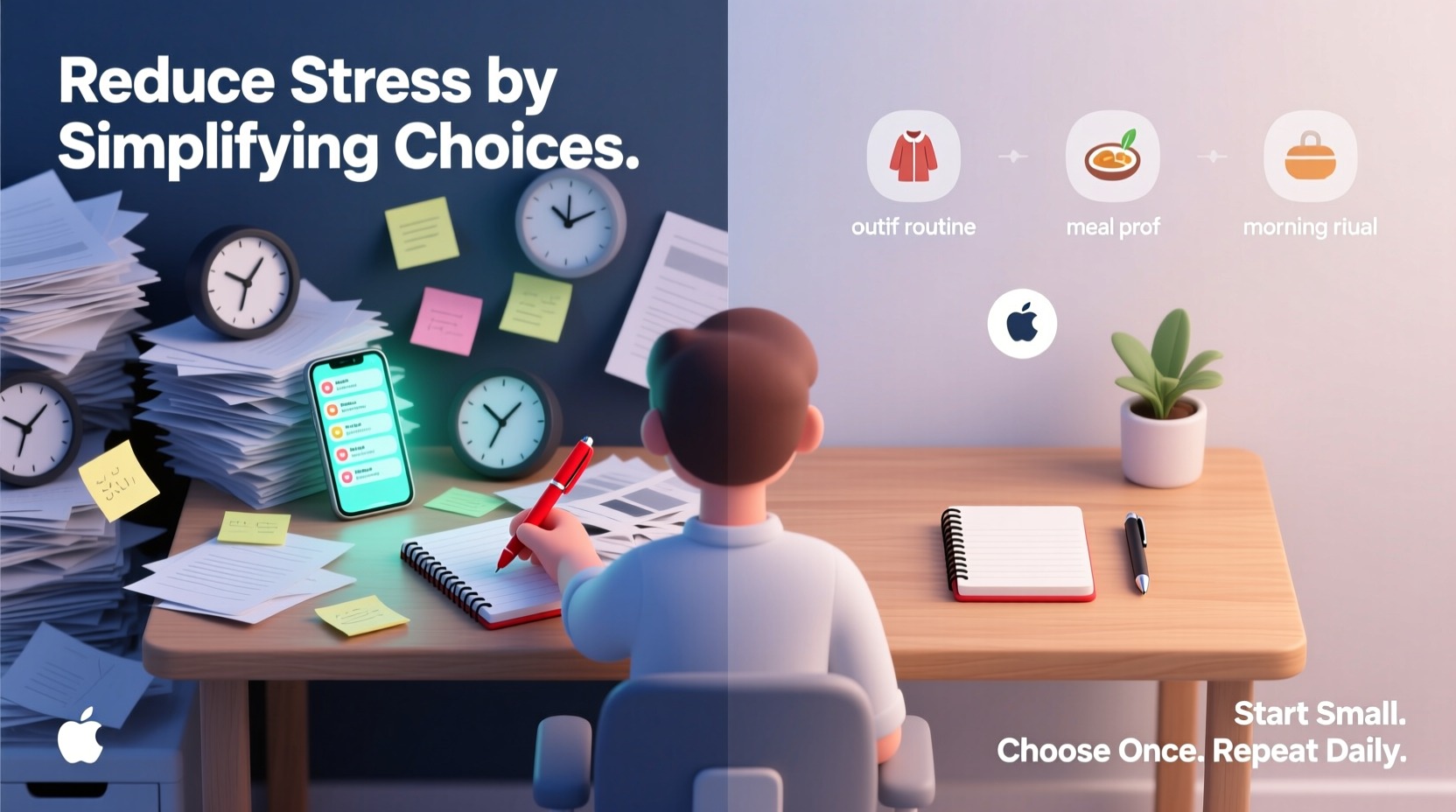 decision fatigue how to simplify your daily choices to reduce stress
