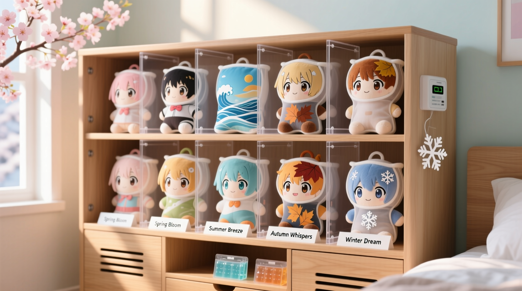 closet organization tips for anime plushies