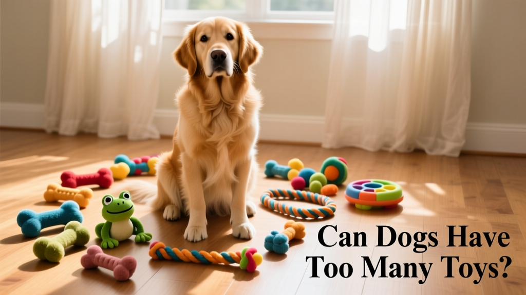 Can Dogs Have Too Many Toys?