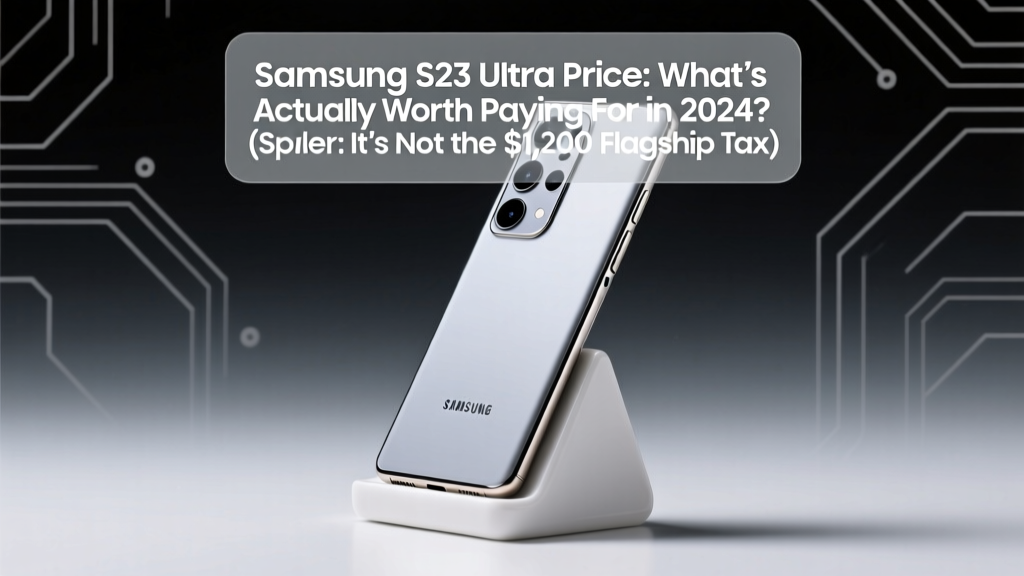 Samsung S23 Ultra Price: What’s Actually Worth Paying For in 2024? (Spoiler: It’s Not the $1,200 Flagship Tax)