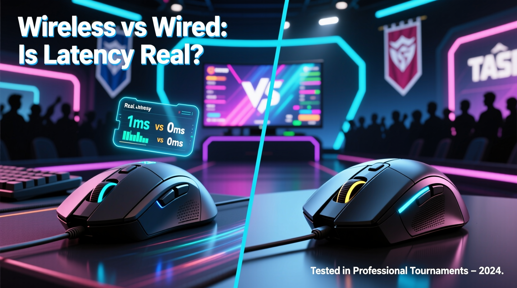 wireless gaming mouse vs wired for competitive play is latency really noticeable