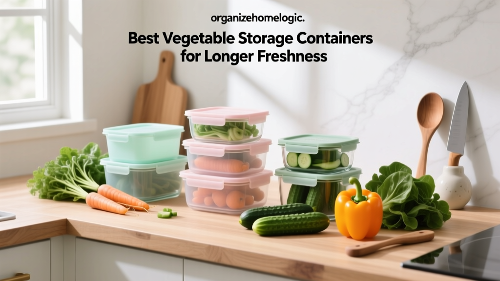 Best Vegetable Storage Containers for Longer Freshness