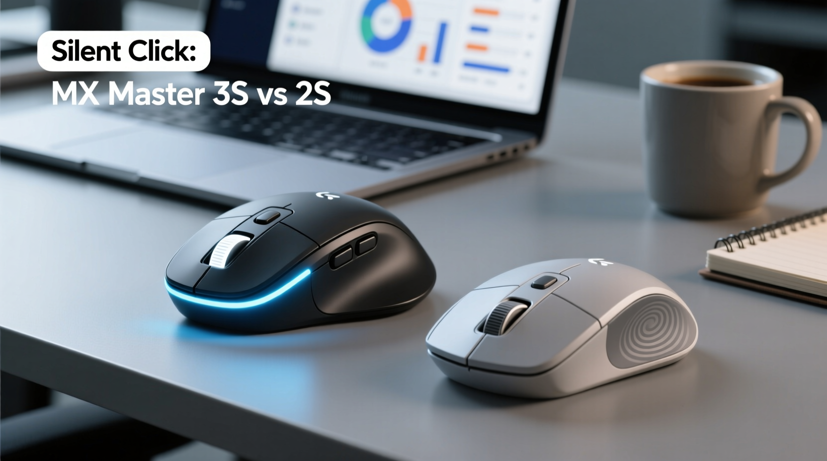 logitech mx master 3s vs 2s is the silent click feature worth the upgrade for office workers