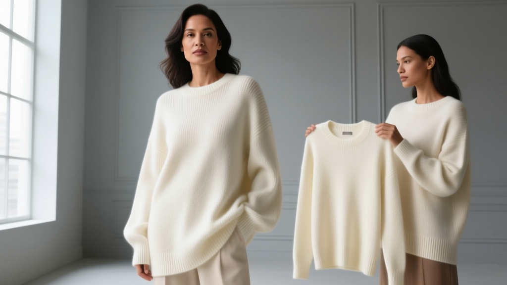 Cashmere Sweater Sizing: Should You Size Up?
