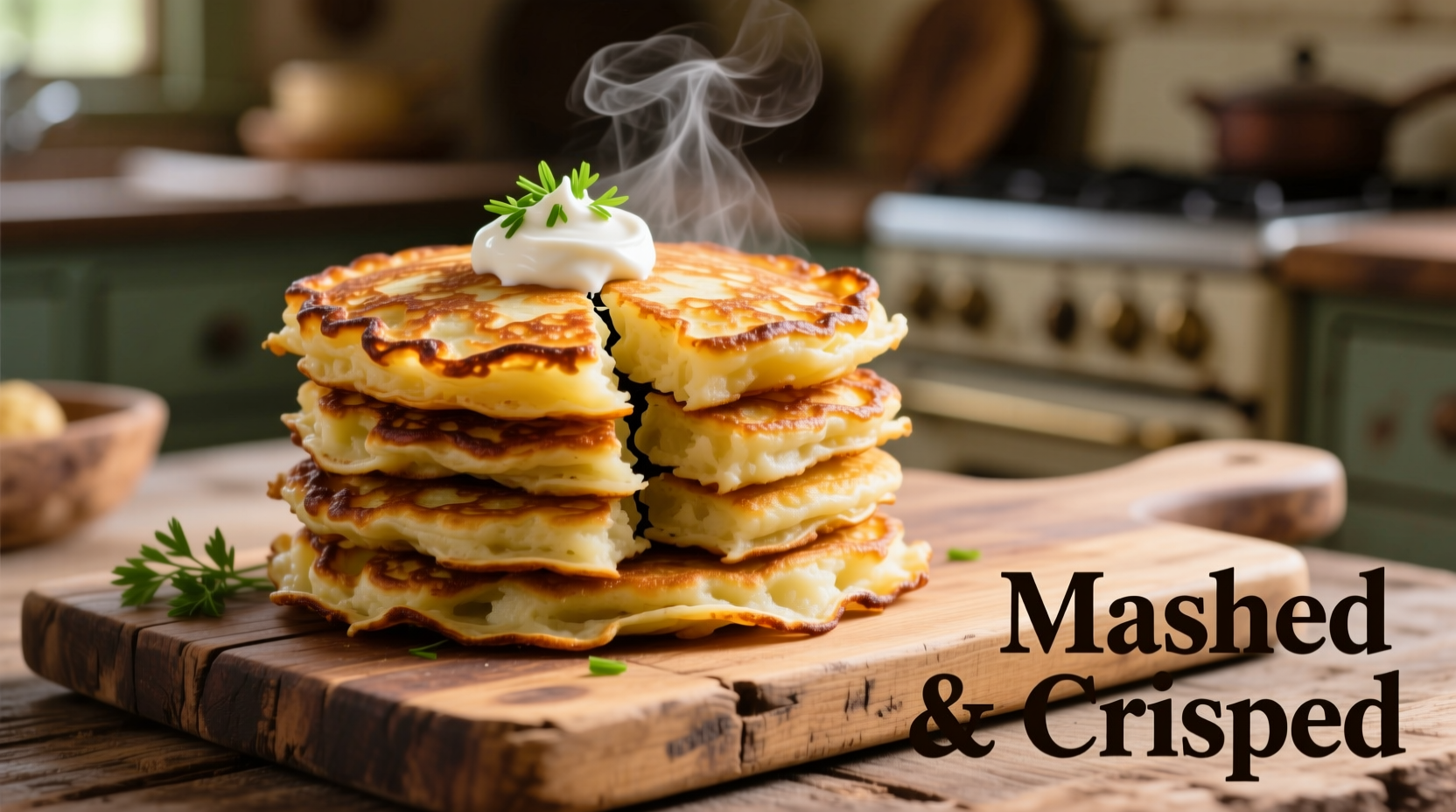 Perfect Potato Pancakes from Mashed Potatoes Recipe