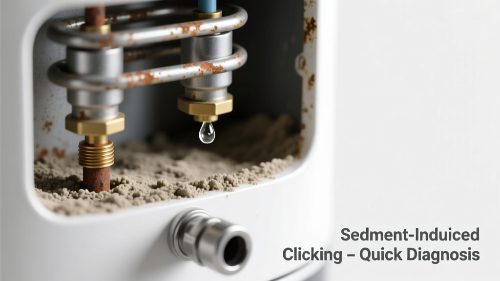Water Heater Clicking Due to Sediment Buildup: Quick Diagnosis